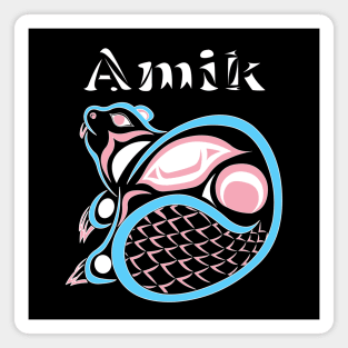 Amik (Beaver) Transgender Pride 01 Magnet